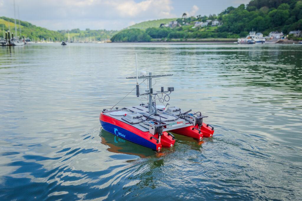 Bezzałogowe jednostki nawodne (USV) firmy Hydrosurv będą badać zanieczyszczenie wody w nowym projekcie w Wielkiej Brytanii.