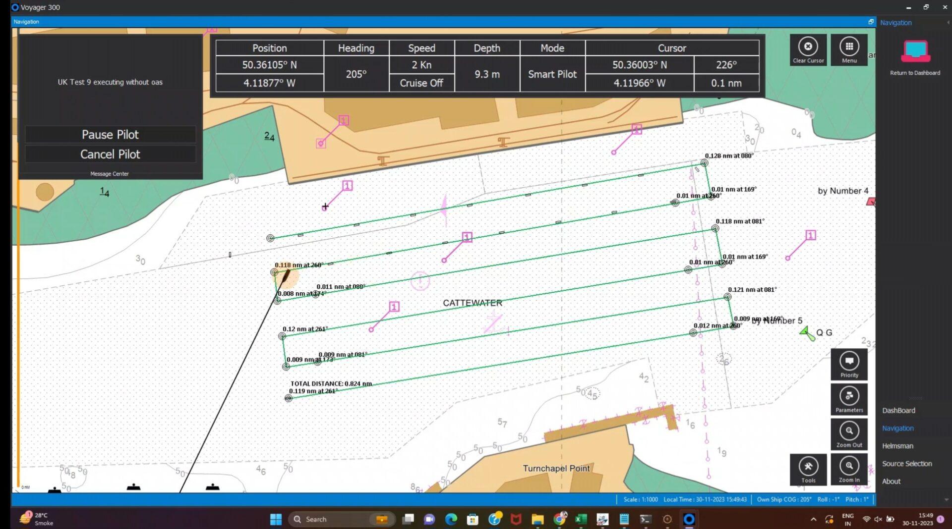 VOYAGER AI Survey Smart Autonomous Navigation for Commercial Survey USVs